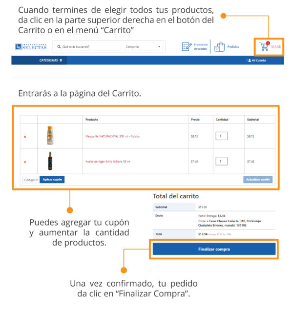 Confirma tu pedido