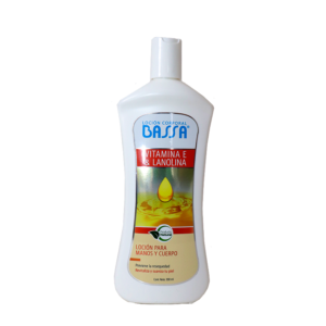 LOCION PARA MANOS Y CUERPO VITAMINA E & LANOLINA 